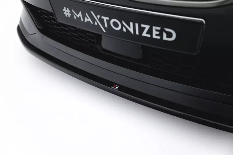 Maxton Design Frontlippe für BMW M135i M-Performance F40 Hochglanz schwarz – Ansicht 3