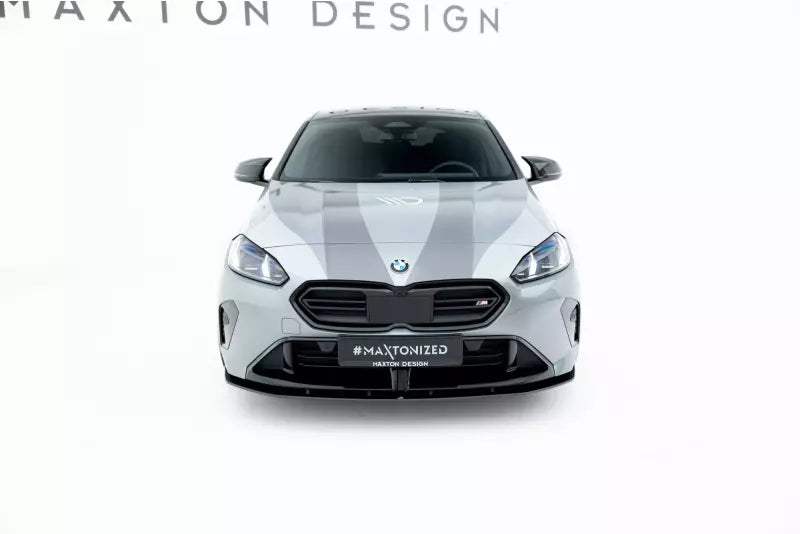 Maxton Design Street Pro Frontlippe für BMW M135i F70 schwarz – Ansicht 2