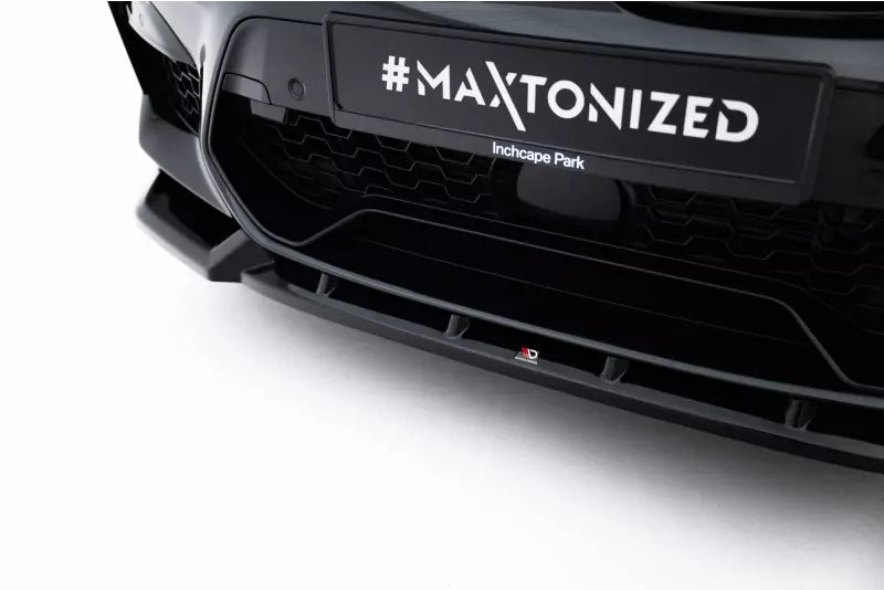 Maxton Design Frontlippe für BMW X3M F97 Hochglanz schwarz – Ansicht 3