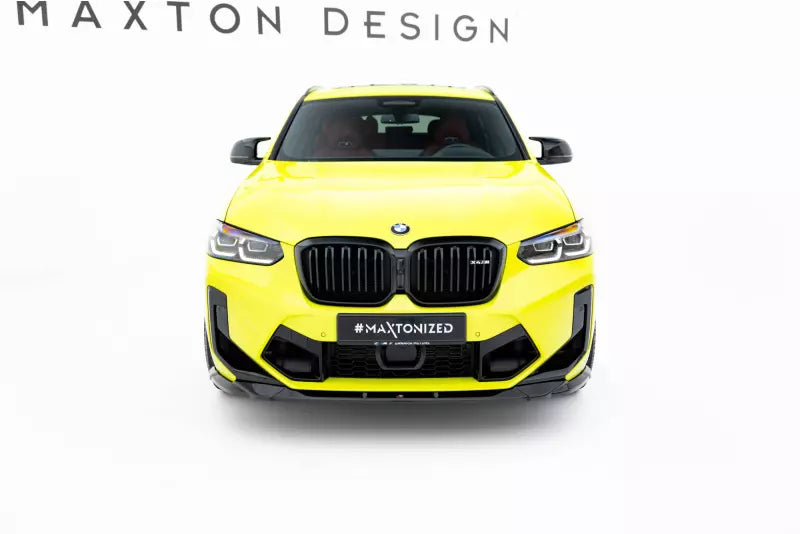 Maxton Design Frontlippe für BMW X4M F98 Facelift Hochglanz schwarz – Ansicht 2