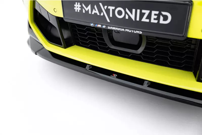 Maxton Design Frontlippe für BMW X4M F98 Facelift Hochglanz schwarz – Ansicht 3