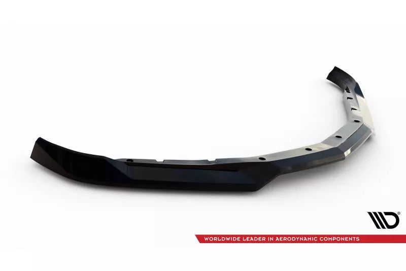 Maxton Design Frontlippe V.1 für Chevrolet Camaro SS Mk6 Facelift Hochglanz schwarz – Ansicht 4