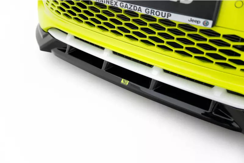 Maxton Design Frontlippe für Fiat Abarth 500e Hochglanz schwarz – Ansicht 3