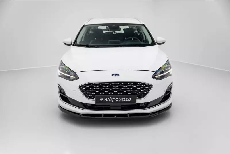 Maxton Design Frontlippe V.1 für Ford Focus Vignale Mk4 Hochglanz schwarz – Ansicht 2