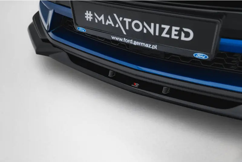 Maxton Design Frontlippe V.2 für Ford Mustang GT Mk7 Hochglanz schwarz – Ansicht 3