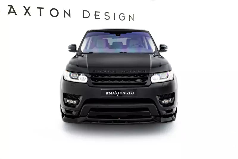 Maxton Design Frontlippe für Land Rover Range Rover Sport Mk2 Hochglanz schwarz – Ansicht 2