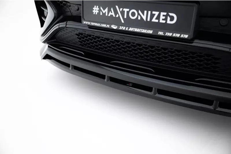Maxton Design Frontlippe für Mercedes-AMG GLE 53 / AMG-Line SUV / Coupe W167 Facelift / C167 Facelift Hochglanz schwarz – Ansicht 3