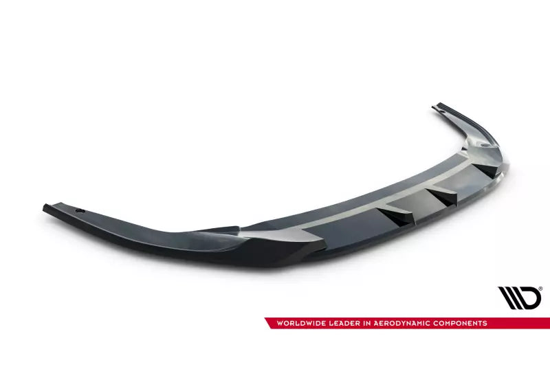 Maxton Design Frontlippe V.1 für VW Golf 8 GTI Clubsport Facelift Hochglanz schwarz – Ansicht 4