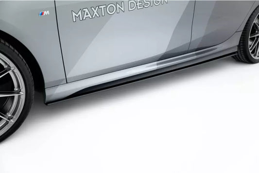 Maxton Design Street Pro Seitenschweller (Paar) für BMW M135i F70 schwarz – Ansicht 1