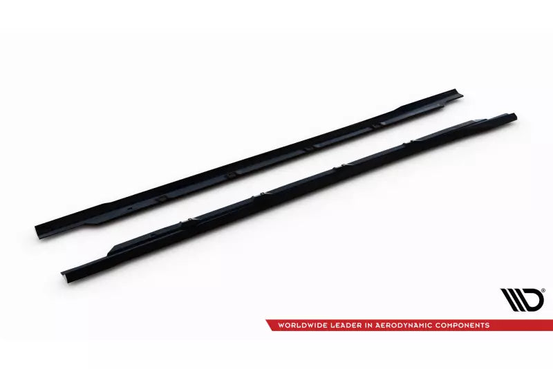 Maxton Design Seitenschweller (Paar) für Ford Focus Vignale Mk4 Hochglanz schwarz – Ansicht 4