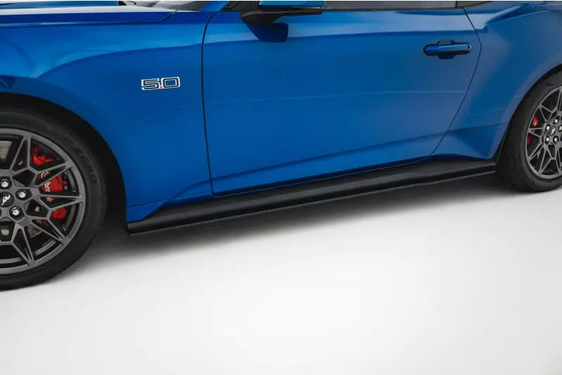 Maxton Design Street Pro Seitenschweller (Paar) für Ford Mustang GT Mk7 schwarz – Ansicht 1