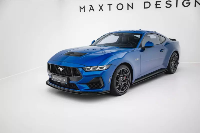 Maxton Design Street Pro Seitenschweller (Paar) für Ford Mustang GT Mk7 schwarz – Ansicht 2