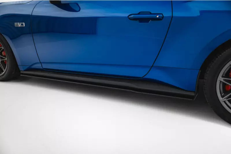 Maxton Design Street Pro Seitenschweller (Paar) für Ford Mustang GT Mk7 schwarz – Ansicht 3