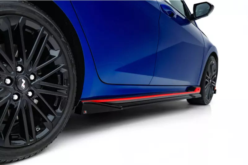 Maxton Design Seitenschweller (Paar) für Hyundai Elantra N Mk7 Hochglanz schwarz – Ansicht 2
