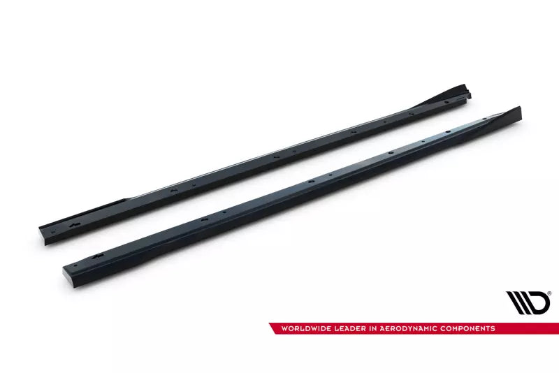 Maxton Design Seitenschweller (Paar) für Hyundai Elantra N Mk7 Hochglanz schwarz – Ansicht 4