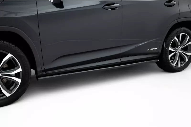 Maxton Design Seitenschweller (Paar) für Lexus RX Mk4 Facelift Hochglanz schwarz – Ansicht 1