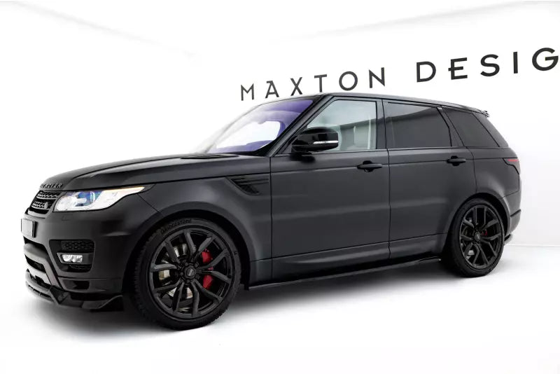 Maxton Design Seitenschweller (Paar) für Land Rover Range Rover Sport Mk2 Hochglanz schwarz – Ansicht 3