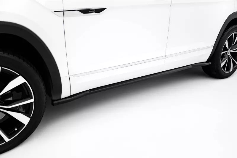 Maxton Design Seitenschweller (Paar) für VW Atlas R-Line Mk1 Facelift 2 Hochglanz schwarz – Ansicht 1