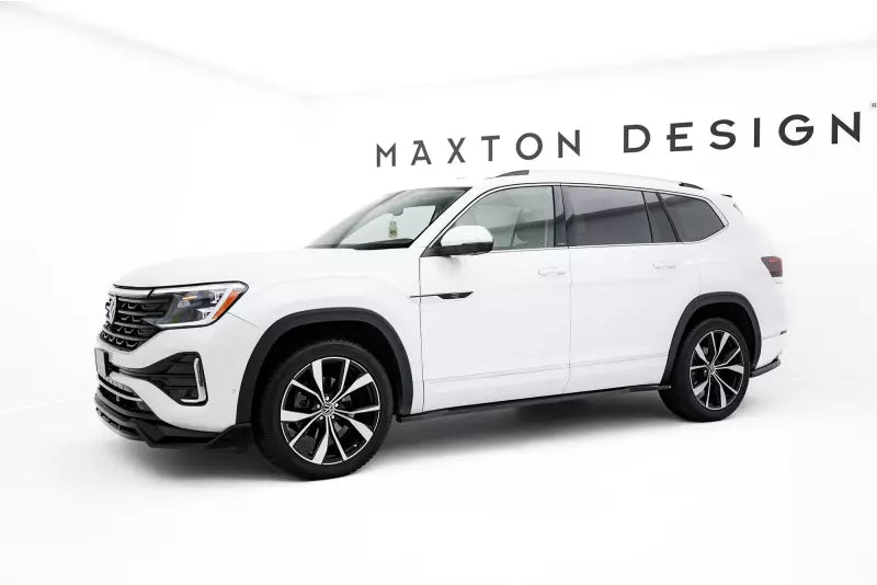 Maxton Design Seitenschweller (Paar) für VW Atlas R-Line Mk1 Facelift 2 Hochglanz schwarz – Ansicht 3