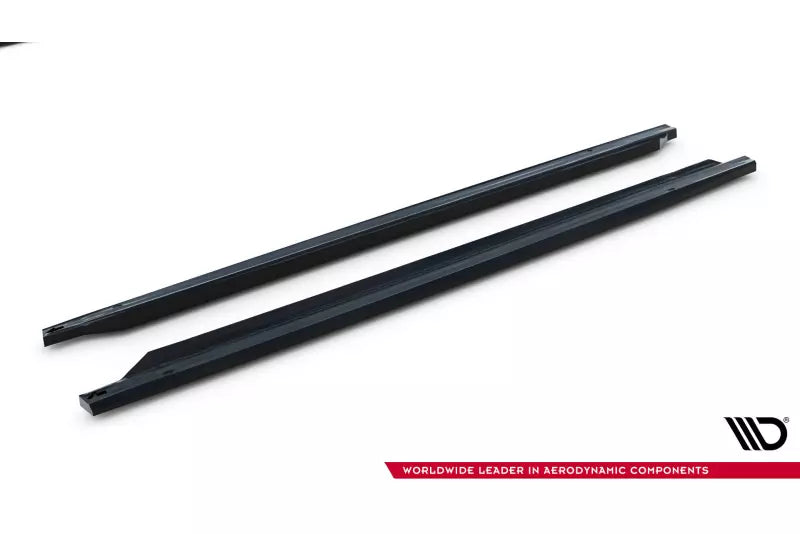 Maxton Design Seitenschweller (Paar) V.2 für VW Golf 8 GTI Clubsport Facelift Hochglanz schwarz – Ansicht 4