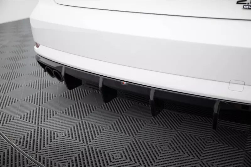 Maxton Design Heckdiffusor V.3 für Audi A3 Limousine 8V Facelift Hochglanz schwarz – Ansicht 2