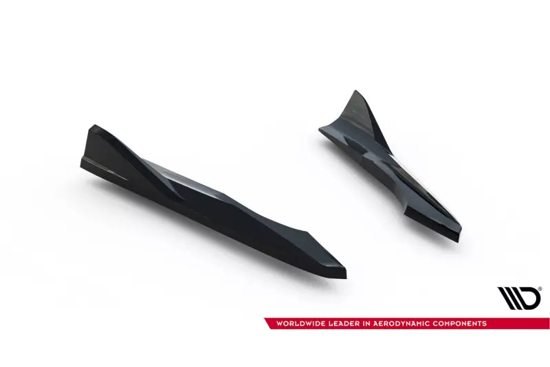 Maxton Design Diffusor Flaps V.2 für Audi A3 Limousine 8V Facelift Hochglanz schwarz – Ansicht 4