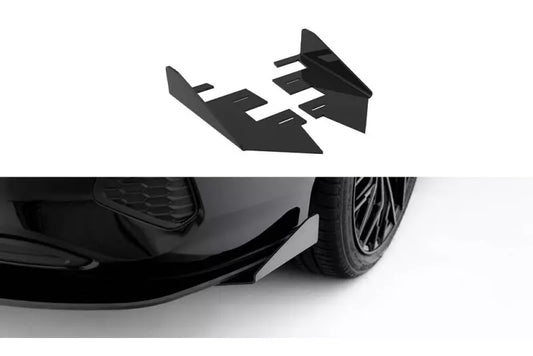 Maxton Design Street Pro Diffusor Flaps für Audi A3 Limousine 8Y Hochglanz schwarz – Ansicht 1