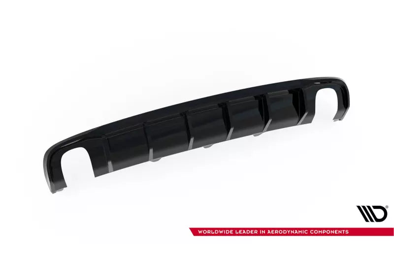Maxton Design Heckdiffusor V.2 für Audi A4 B8 Facelift Hochglanz Schwarz – Ansicht 3