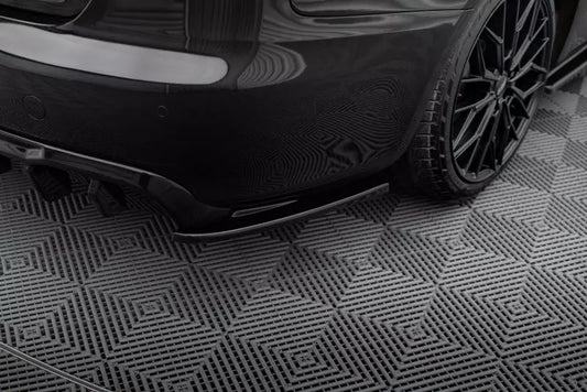 Maxton Design Diffusor Flaps V.2 für Audi A4 B8 Hochglanz schwarz – Ansicht 1