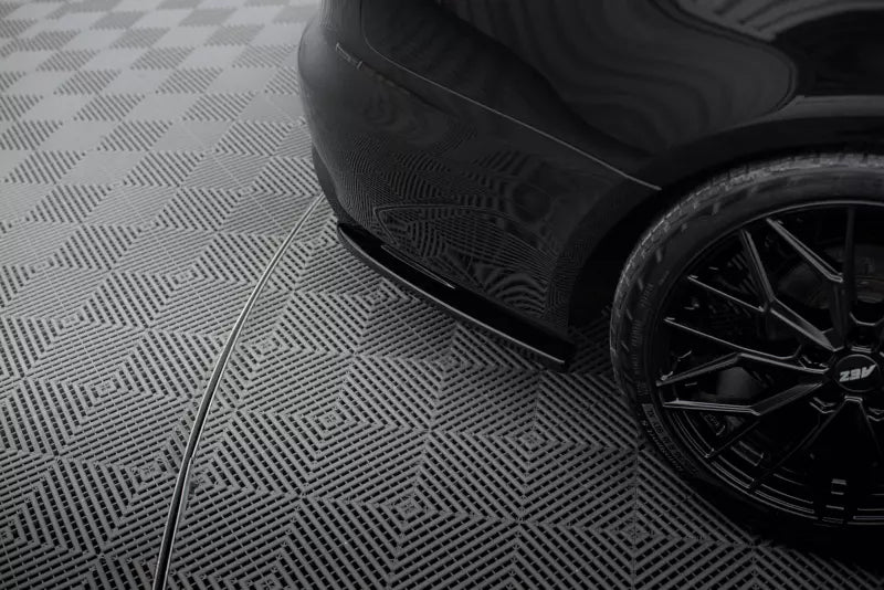 Maxton Design Diffusor Flaps V.2 für Audi A4 B8 Hochglanz schwarz – Ansicht 3