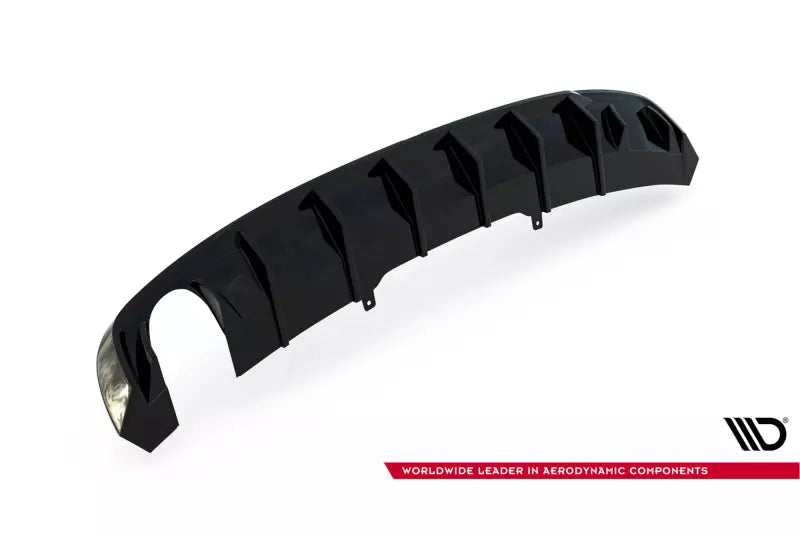 Maxton Design Heckdiffusor V.1 für Audi A4 S-line B9 Hochglanz schwarz – Ansicht 4