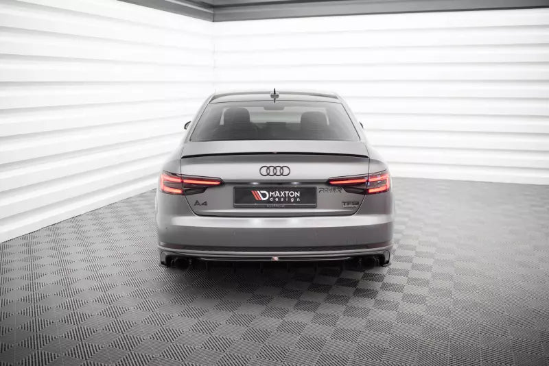 Maxton Design Heckdiffusor V.2 für Audi A4 S-line B9 Hochglanz schwarz – Ansicht 3