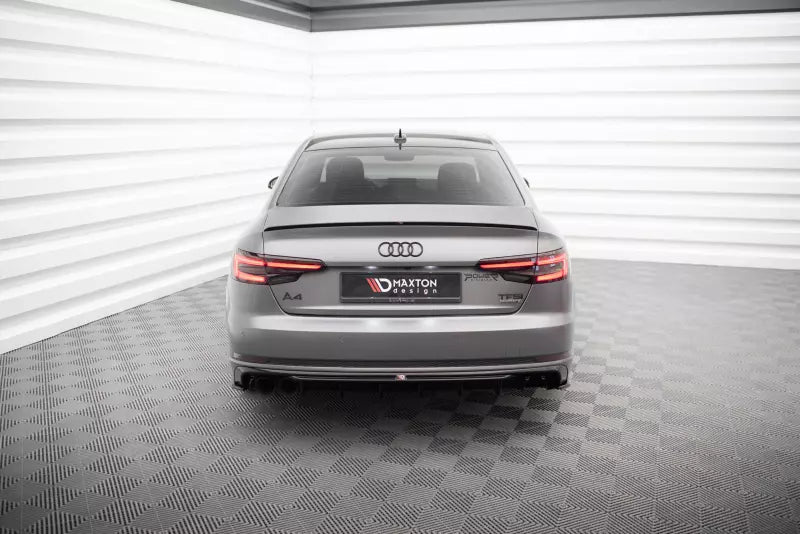 Maxton Design Heckdiffusor V.3 für Audi A4 S-line B9 Hochglanz schwarz – Ansicht 2