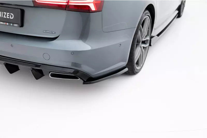 Maxton Design Diffusor Flaps V.3 für Audi A6 / A6 S-Line / S6 C7 FL Hochglanz schwarz – Ansicht 1