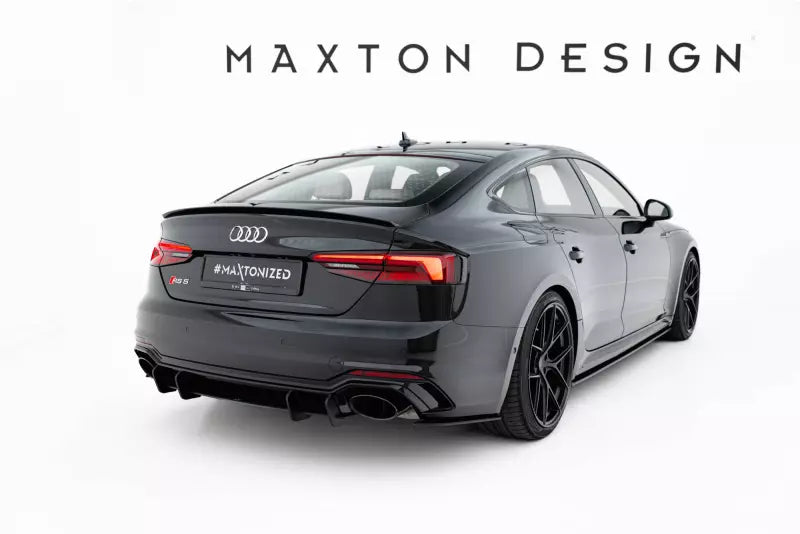 Maxton Design Street Pro Diffusor Flaps für Audi RS5 Sportback F5 Schwarz – Ansicht 2