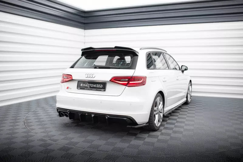 Maxton Design Heckdiffusor V.3 für Audi A3 S-Line Sportback 8V Hochglanz schwarz – Ansicht 3