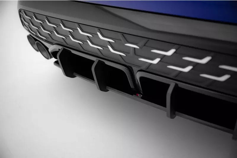 Maxton Design Street Pro Heckdiffusor für Audi S3 Limousine 8Y Facelift Schwarz – Ansicht 3