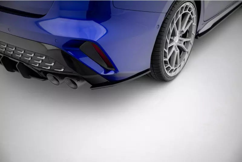Maxton Design Street Pro Diffusor Flaps für Audi S3 Limousine 8Y Facelift Schwarz – Ansicht 1