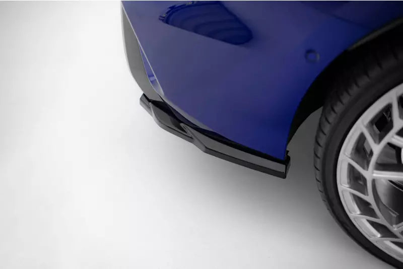 Maxton Design Diffusor Flaps V.3 für Audi S3 Limousine 8Y Facelift Hochglanz schwarz – Ansicht 3