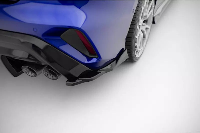 Maxton Design Diffusor Flaps V.4 für Audi S3 Limousine 8Y Facelift Hochglanz schwarz – Ansicht 1