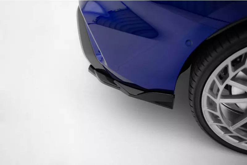 Maxton Design Diffusor Flaps V.4 für Audi S3 Limousine 8Y Facelift Hochglanz schwarz – Ansicht 4