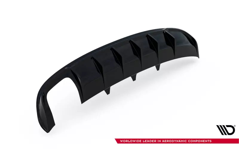 Maxton Design Heckdiffusor V.3 für Audi A4 S-Line Limousine / Avant B8 Hochglanz schwarz – Ansicht 4