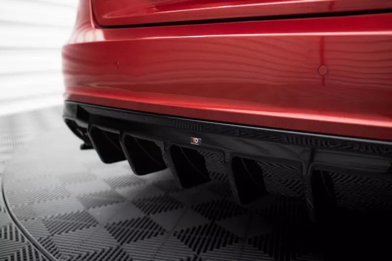Maxton Design Heckdiffusor V.4 für Audi S5 Sportback 8T Hochglanz schwarz – Ansicht 2