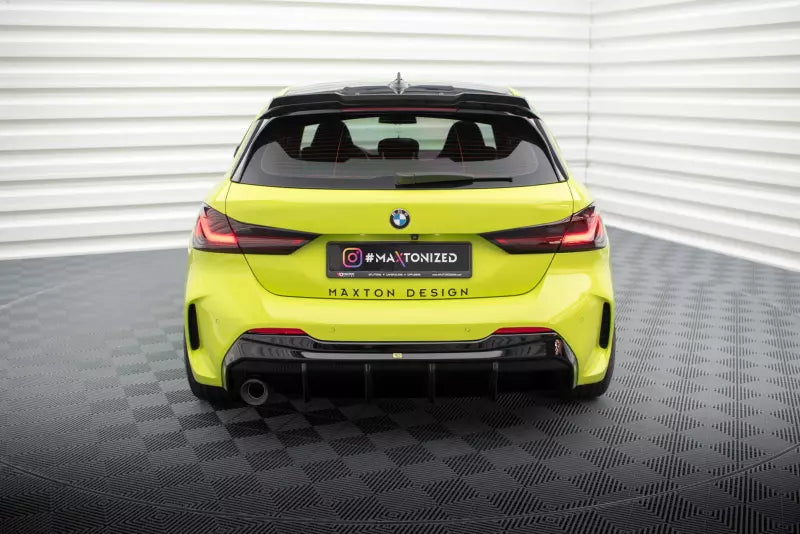 Maxton Design Heckdiffusor V.3 für BMW 1er F40 M-Paket Hochglanz schwarz – Ansicht 2