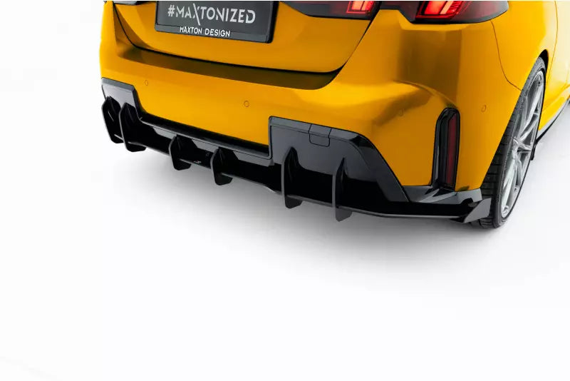 Maxton Design Diffusor Flaps für BMW 1er M-Paket F70 Hochglanz schwarz – Ansicht 2