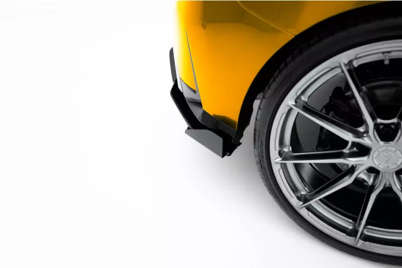 Maxton Design Diffusor Flaps für BMW 1er M-Paket F70 Hochglanz schwarz – Ansicht 3