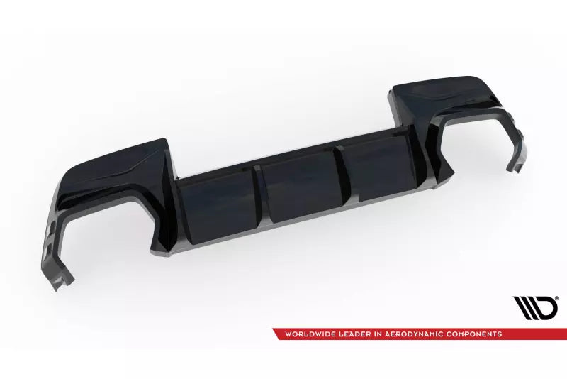 Maxton Design Heckdiffusor V.4 für BMW 1er M-Paket F70 Hochglanz schwarz – Ansicht 4