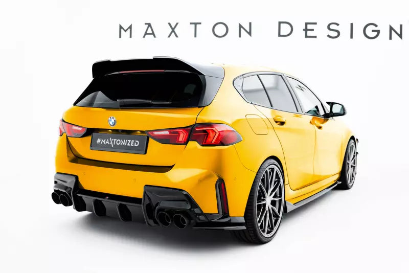 Maxton Design Diffusor Flaps V.1 für BMW 1er M-Paket F70 Hochglanz schwarz – Ansicht 2