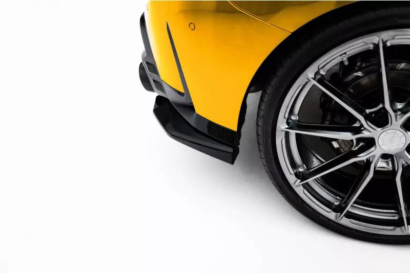 Maxton Design Diffusor Flaps V.2 für BMW 1er M-Paket F70 Hochglanz schwarz – Ansicht 3
