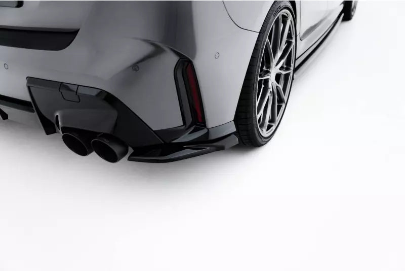 Maxton Design Diffusor Flaps V.4 für BMW M135i F70 Hochglanz schwarz – Ansicht 1